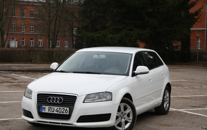 Audi A3 cena 31900 przebieg: 162700, rok produkcji 2010 z Jarocin małe 254